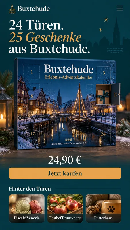 Startseite auf dem Handy