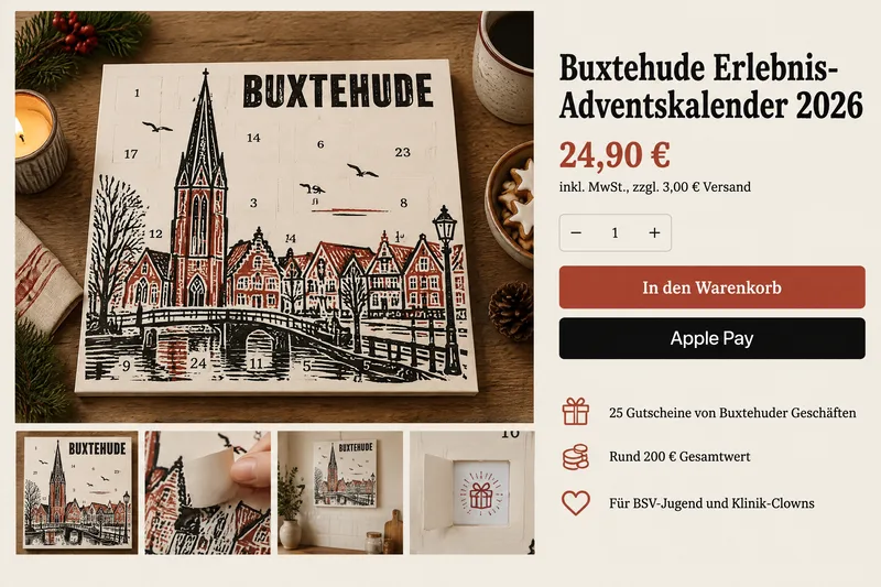 Produktseite im Shop mit Apple Pay