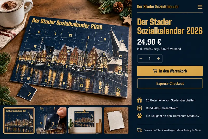 Produktseite mit Detailbildern
