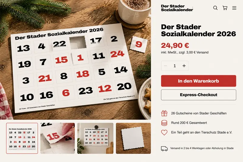 Produktseite im Shop